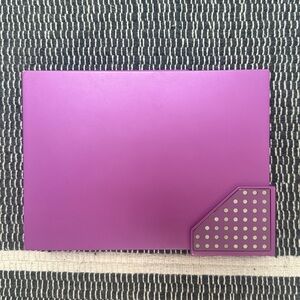 Lee Savage Hard Shell Metallic Studded Clutch (Hawaiian Honeymoon collection)